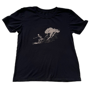 PacSun Short Sleeve Tee Skeleton Shred  | Size Small